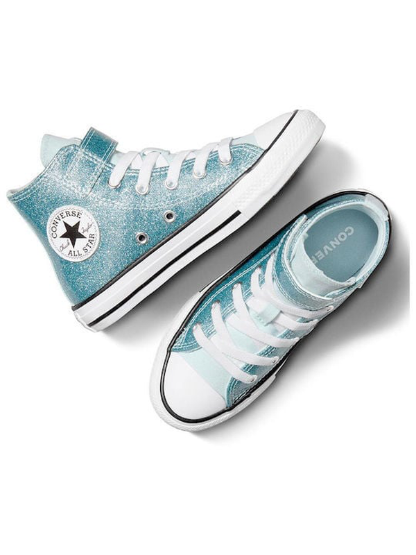 Converse youth chuck taylor all star coated glitter easy-on image number null