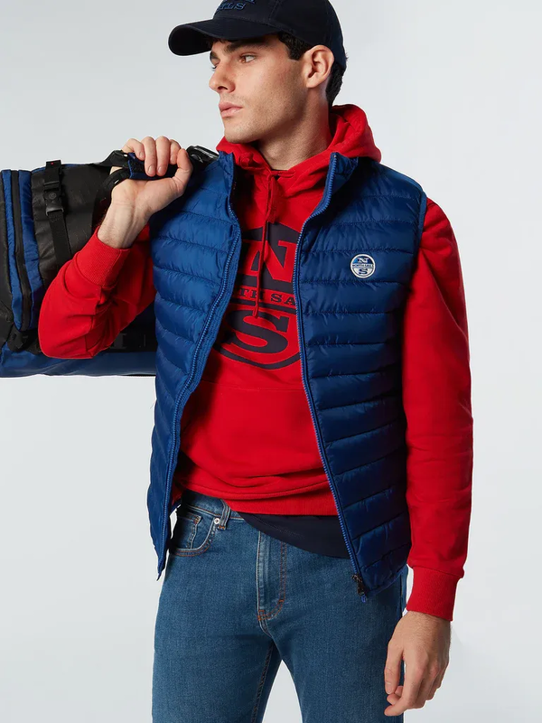 Product image: Crozet vest pack 12 pcs gilet mens ocean blue m-null
