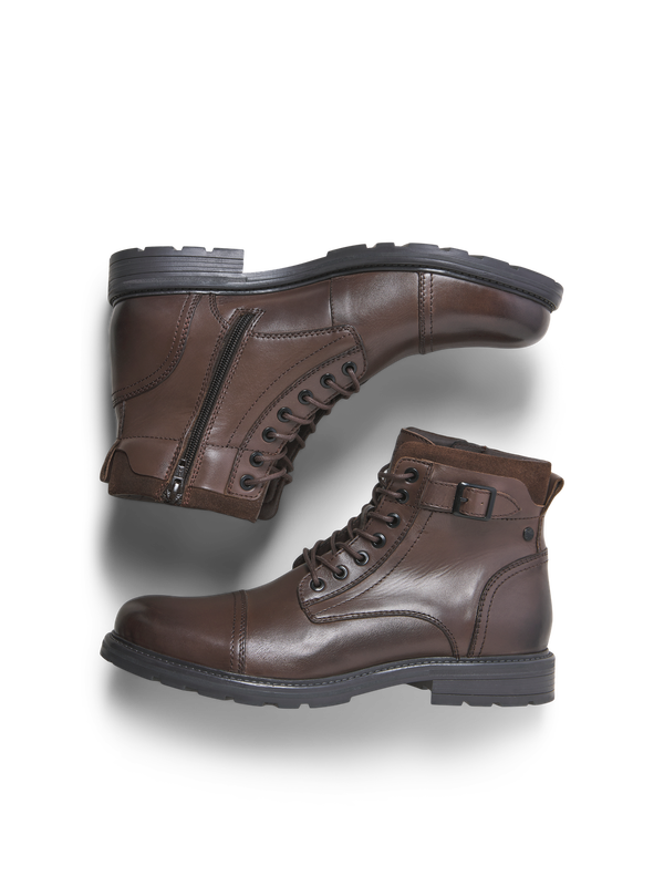 Jfwchatsworth boots - brown stone-null