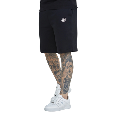 Siksilk essential fleece short black ss-24867, Black, medium