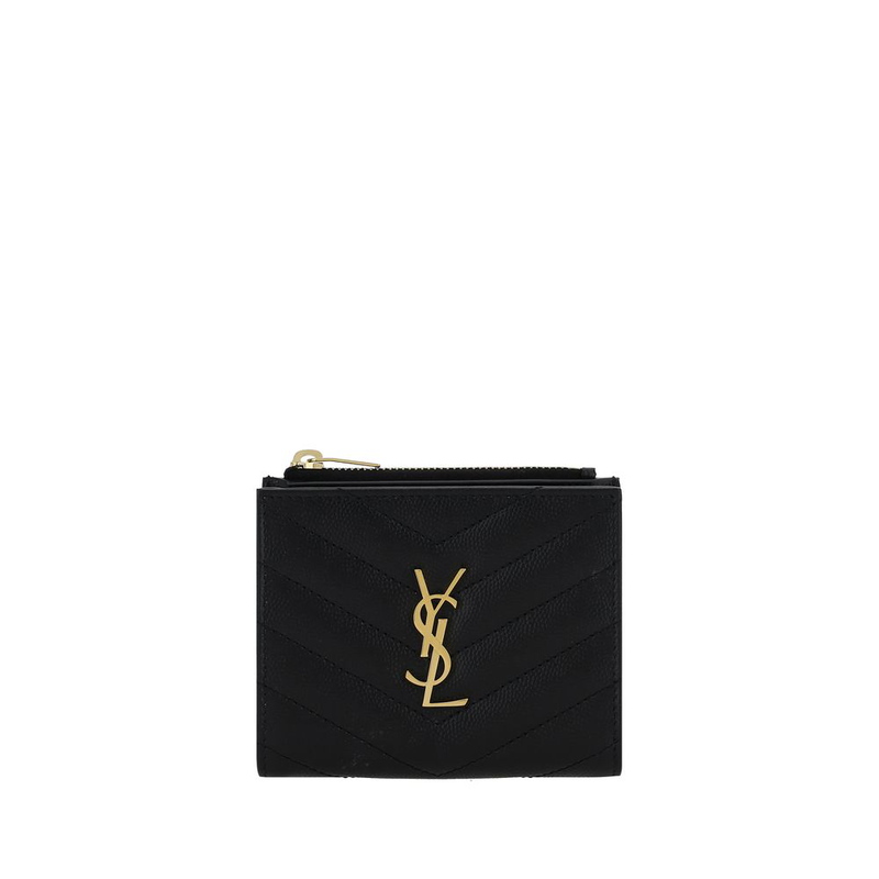 Black calf leather bos taurus wallet-null