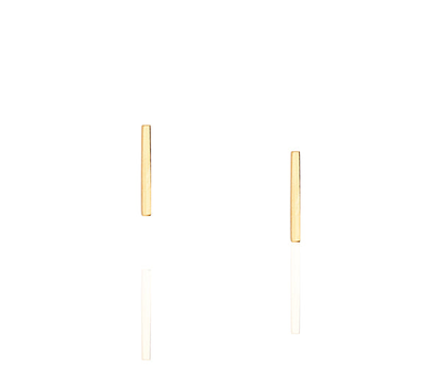 Cupid medium earrings, Gold Plated 18k, medium