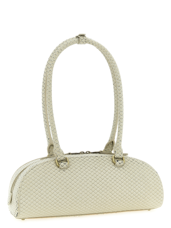 Beige other fibres shoulder bag-null