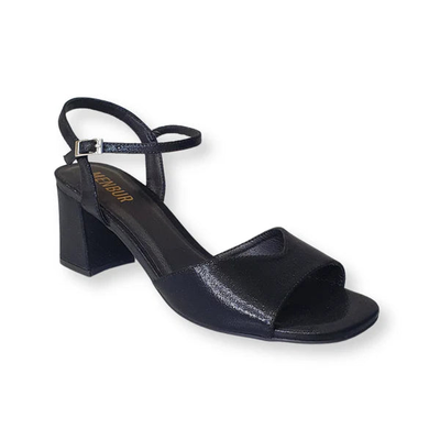 Women sandals 25600, Black, medium