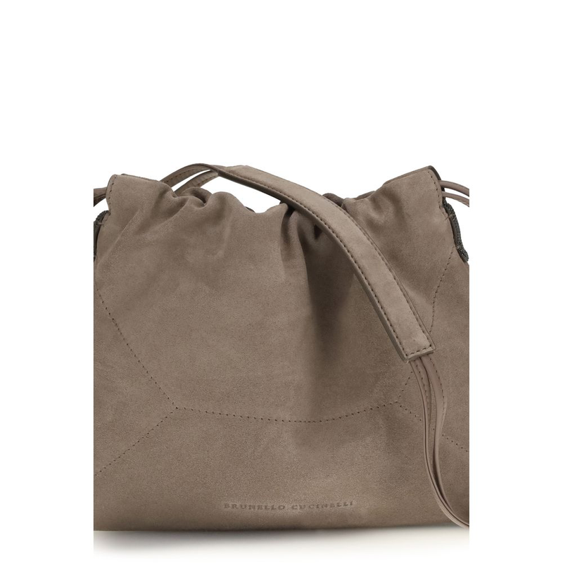 Beige calf leather bos taurus clutch bag-null
