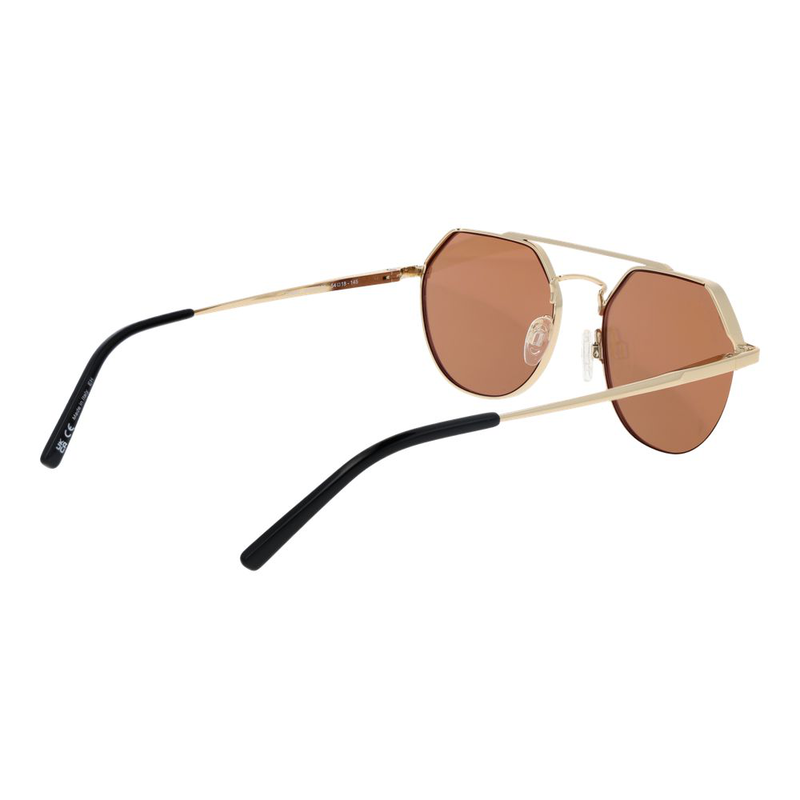 Gold metal sunglasses-null