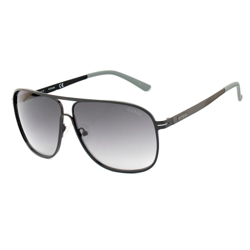 Black metal sunglasses-null