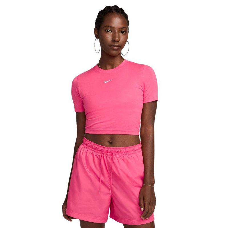 Nike nsw essentials slim cropped womens tee image number null