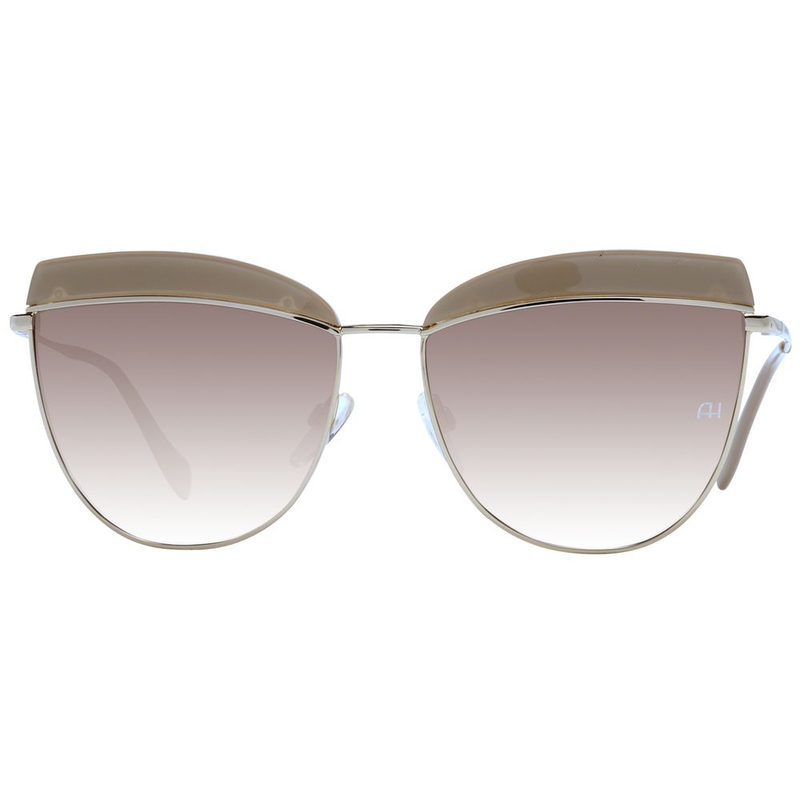 Beige acetate sunglasses-null