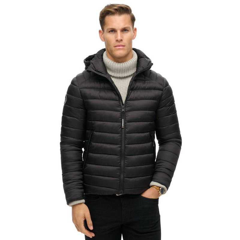 Hooded fuji sport padded jacket-null