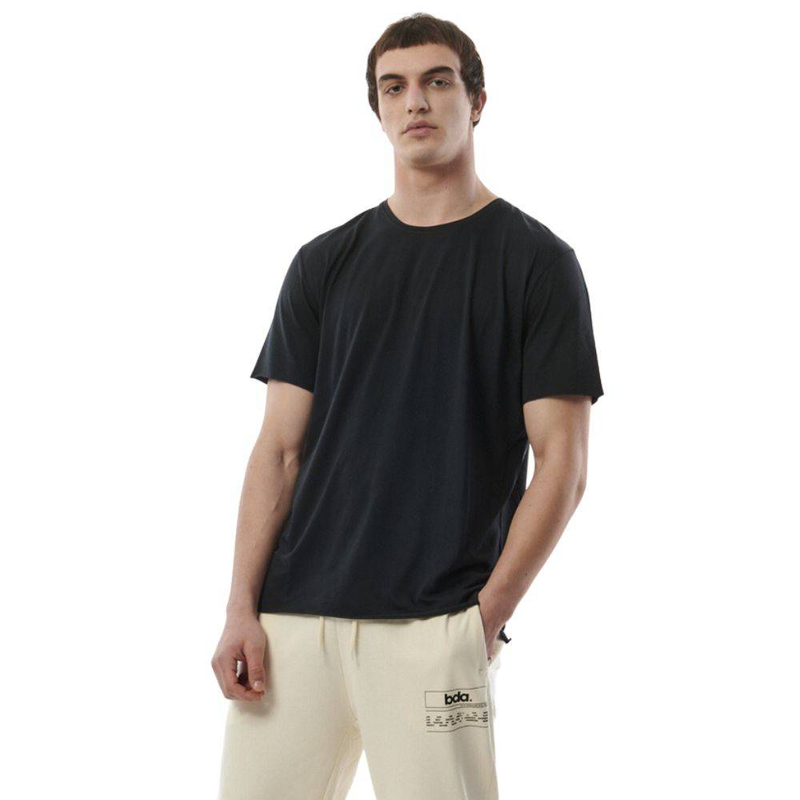 Men's natural dye raw cut t-shirt-null