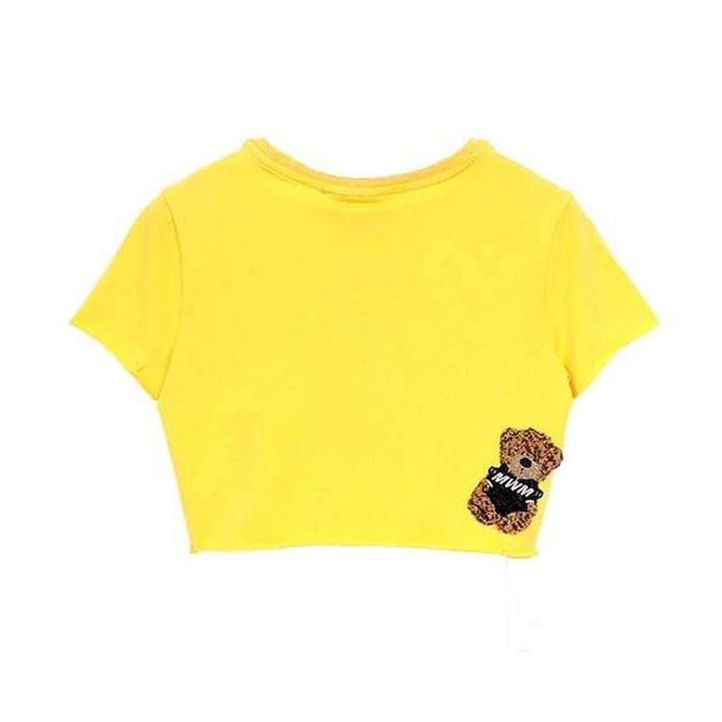 Mwm teddy crop top-null