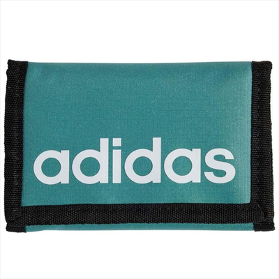 Adidas linear wallet jx9049, Teal, medium