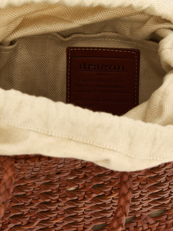 Brown calfskin handbag-null