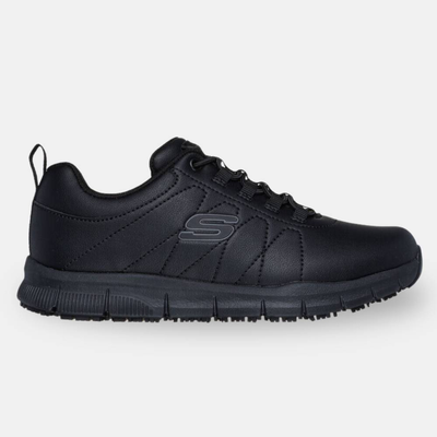 Women's sneakers, Black, medium