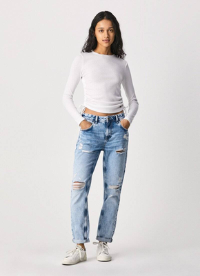 Violet re παντελονι γυναικειο, Denim, medium