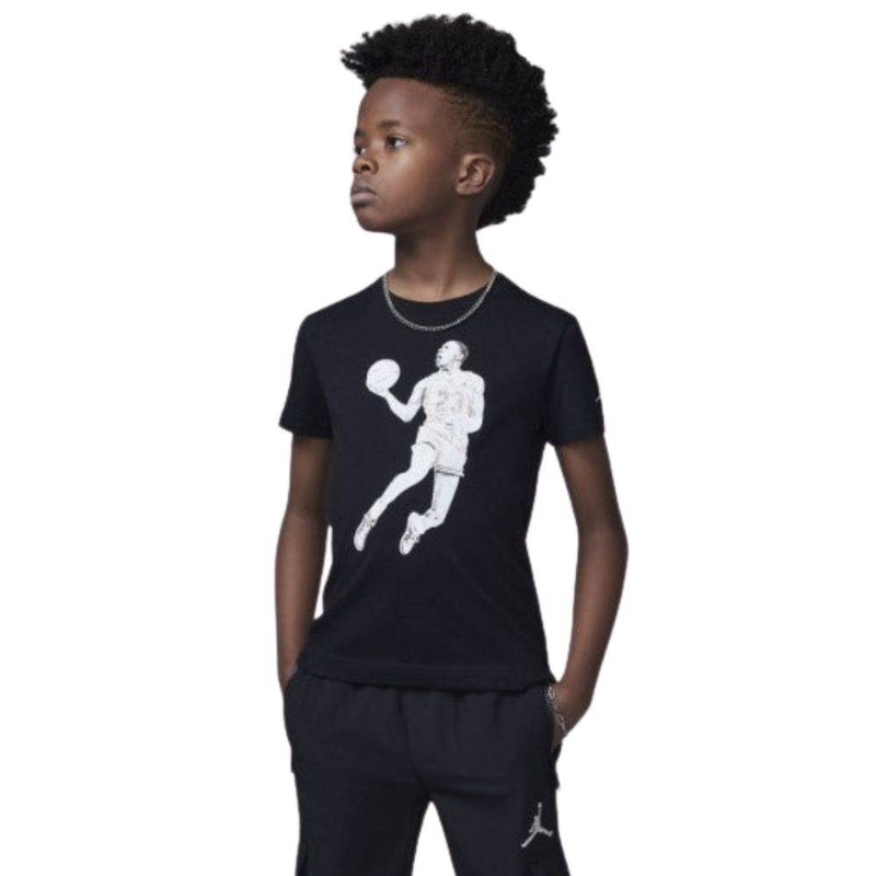 Nike Air jordan big kids dots ss tee-null