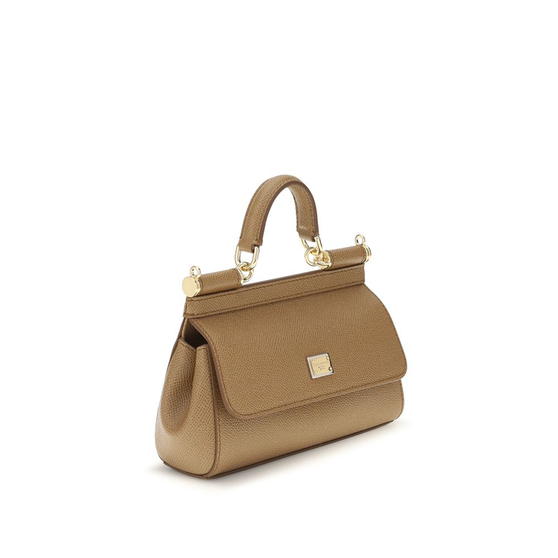 Beige calf leather bos taurus handbag-null