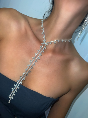 Statement chocker, Silver Base, medium