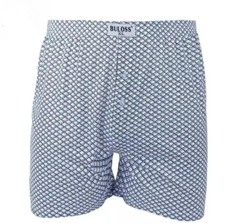 Classic boxer briefs with plaid pattern 4pack #8041 image number null