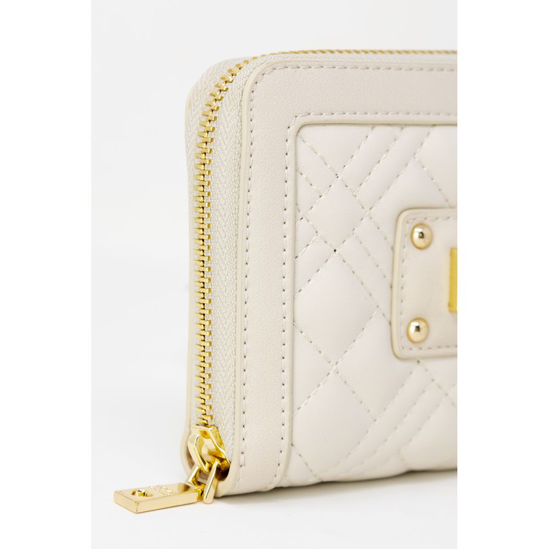 Beige polyethylene wallet-null