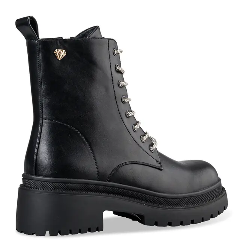 Combat boots - galaxy trooper - black-null
