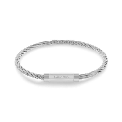 Calvin Klein twisted wire men's bracelet, , medium