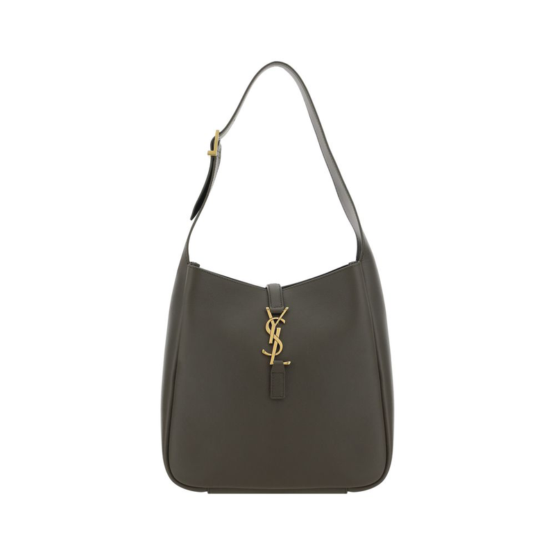 Bicolor calf leather bos taurus shoulder bag-null