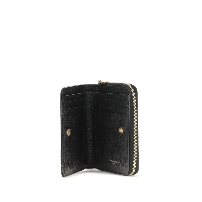 Black calf leather bos taurus wallet-null