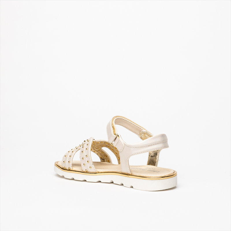 Product image: Laura biagiotti hook and loop studded girls sandals.-null