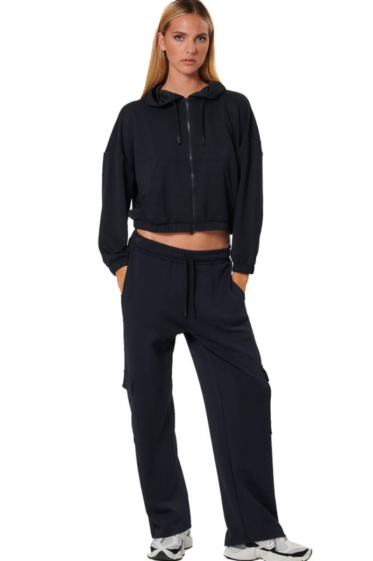 Women's modal crop jacket-null