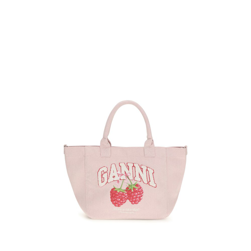 Multicolor recycled polyester shoulder bag-null