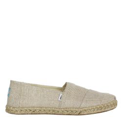 Toms γυναικεία εσπαντρίγια, Beige Μεταλλικο, medium