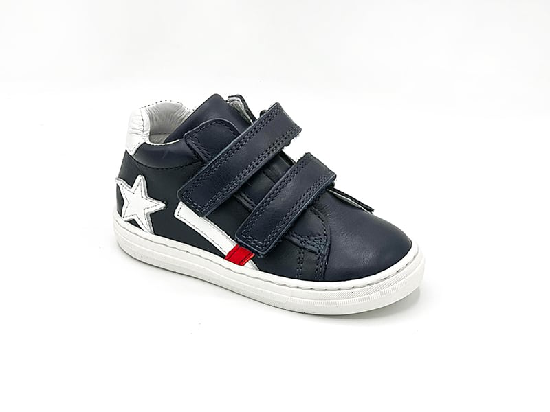 Petasil leather boots with velcro straps pe21868-null