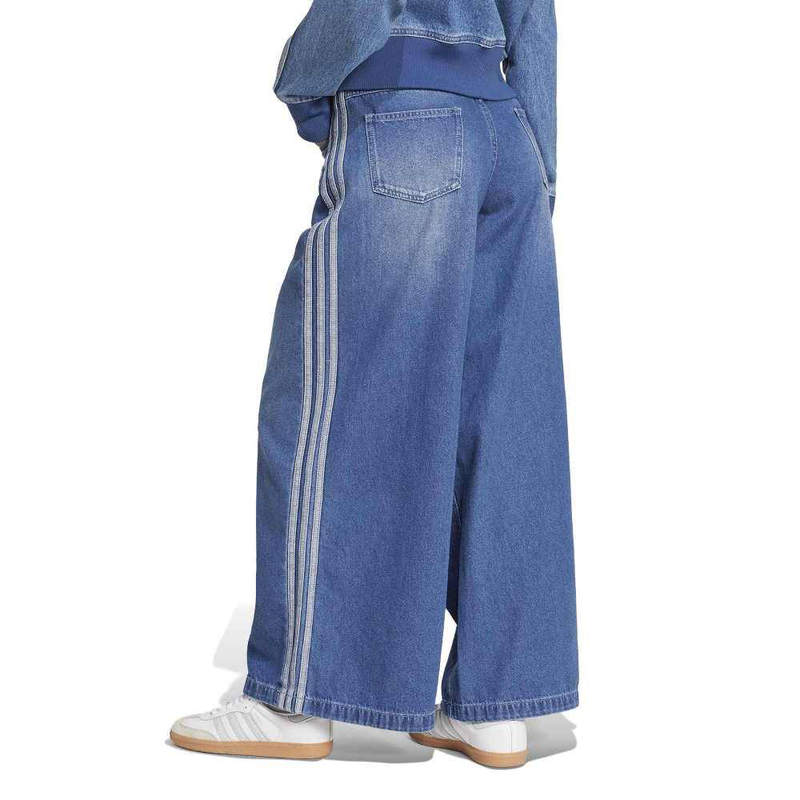 Adidas denim wide pant-null