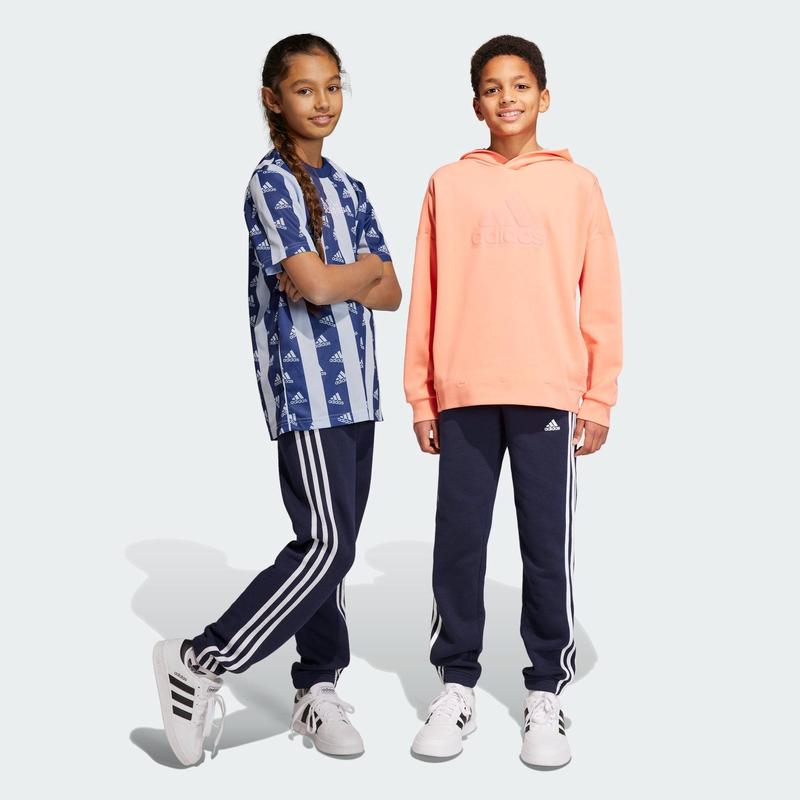 U 3-stripes fleece pant-null