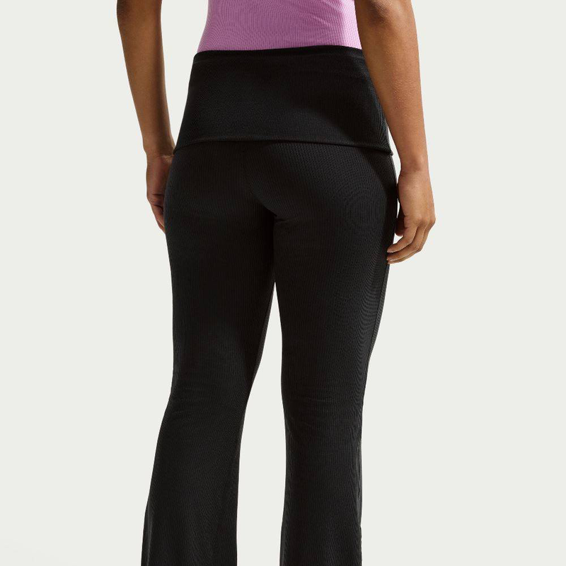 Womens chill knit mid-rise tight ribbed pant-null