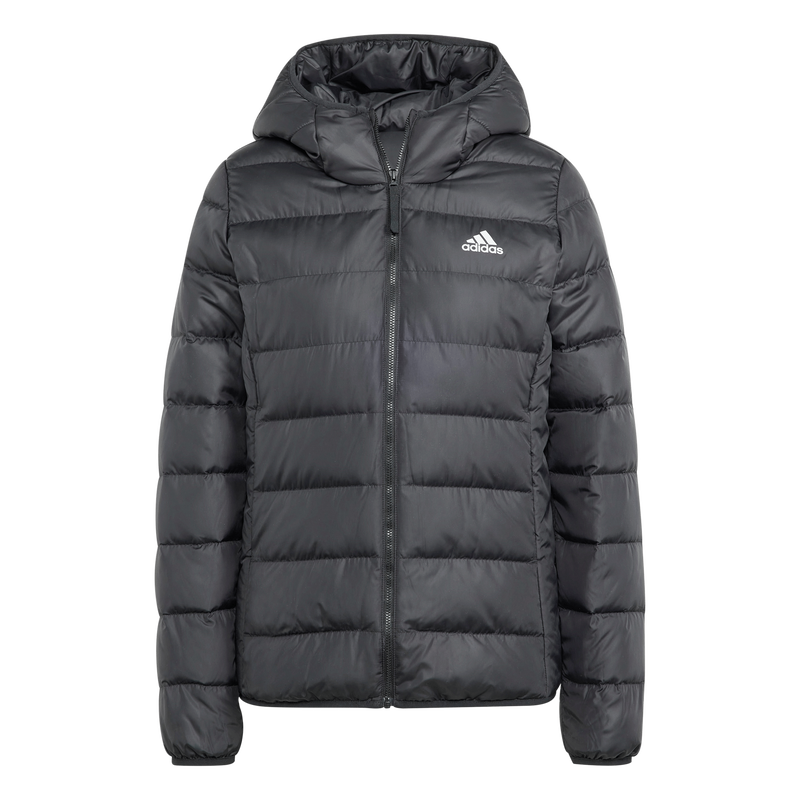 Adidas women essentials light down hooded jacket (hz5724) image number null