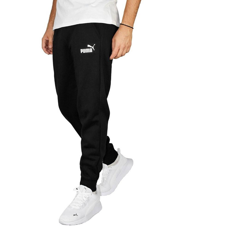 Product image: Puma essentials logo men fleece pants black 586714-01-null