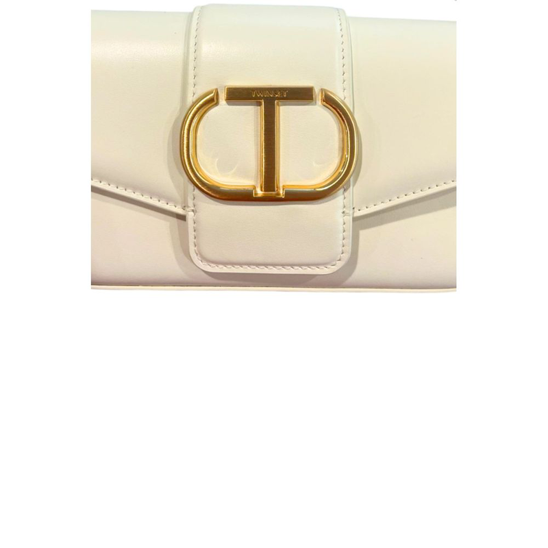 White pu women shoulder-null