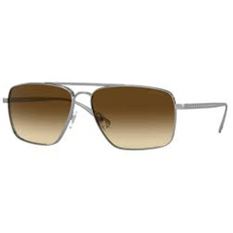 Gray metal sunglasses-null