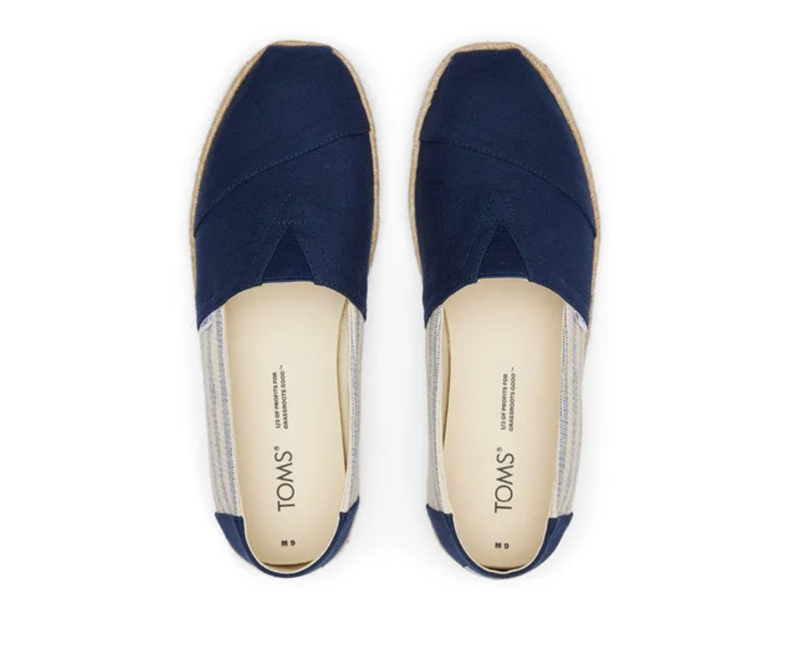 Product image: Toms recycled cotton university stripes-null