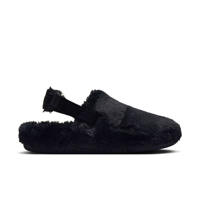 Nike womens calm mule se, Black, medium