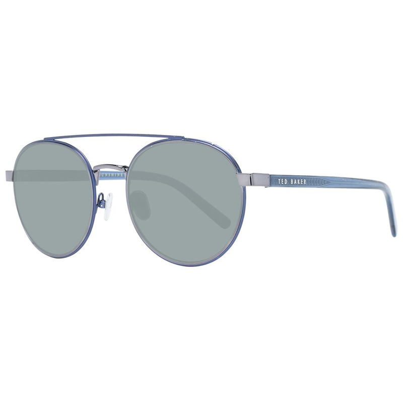 Blue metal sunglasses-null