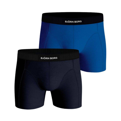 Mens premium cotton stretch boxer 2 pack