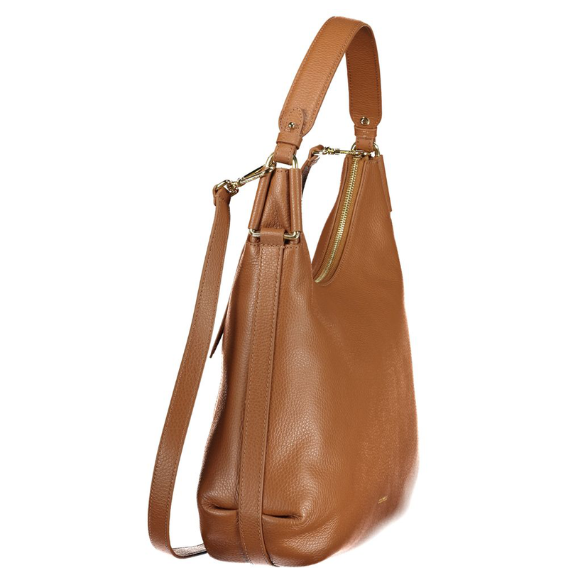 Marrone leather woman handbag-null