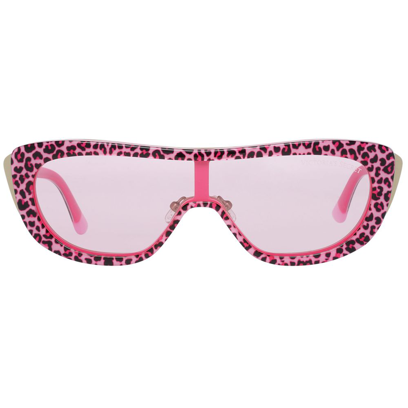Pink plastic sunglasses-null