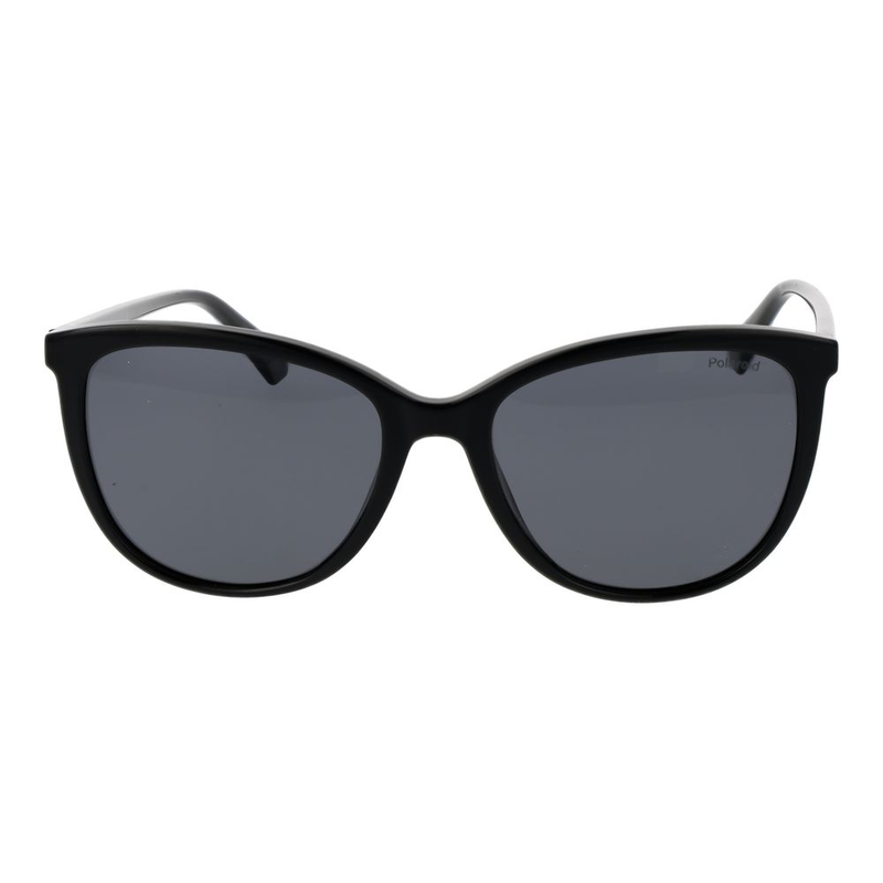 Black polycarbonate sunglasses-null
