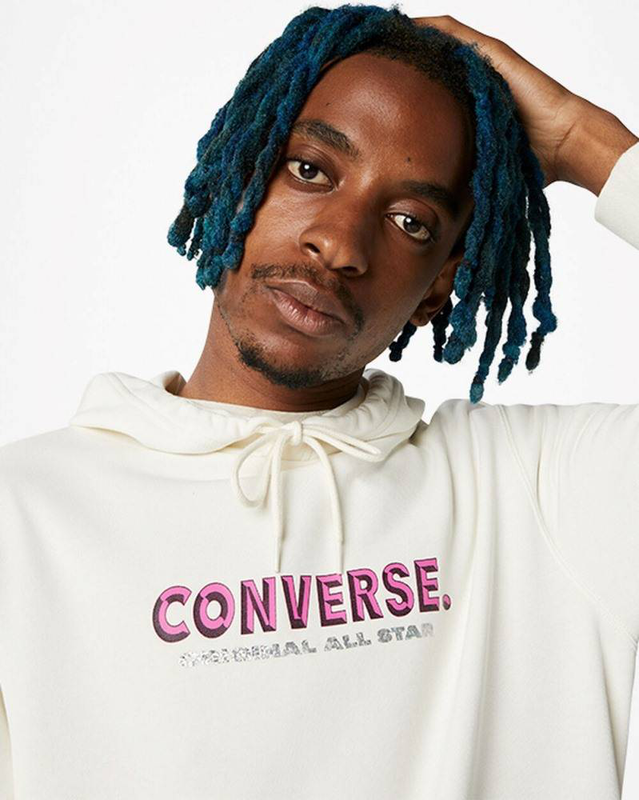 Product image: Converse bold word pullover hoodie-null