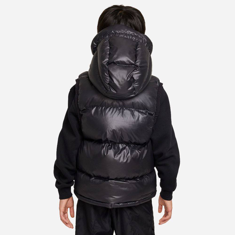 Kids therma-fir rebel loose hooded vest image number null